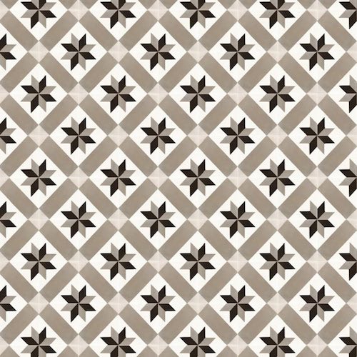  Print Mosaic0620-Beige cement tiles